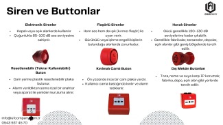Siren ve Butonlar