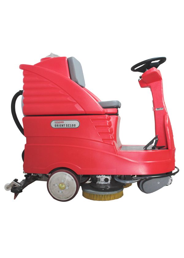 DASS ORIENT SC110 AKÜLÜ VE BİNİCİLİ ZEMİN TEMİZLEME OTOMATI