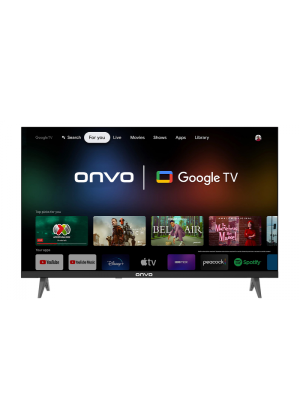 onvo – 4K UHD Google PRO-H Otel TV Serisi 