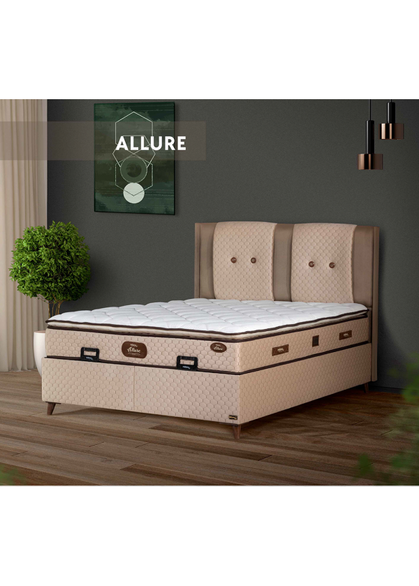 Allure Premium Yatak & Baza Seti - Zarafetin Konforla Buluşması