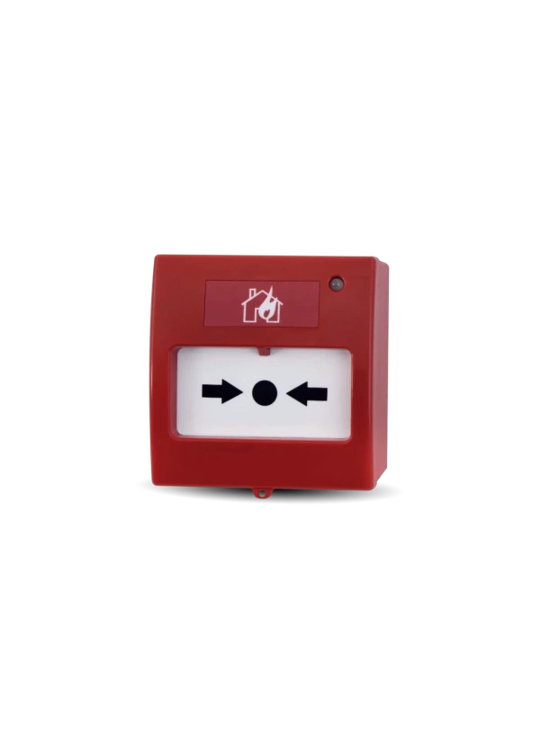 TEKNİM TFB-3168 KONV. TEKRAR KURULABİLİR YANGIN ALARM BUTONU,LED GÖSTERGELİ