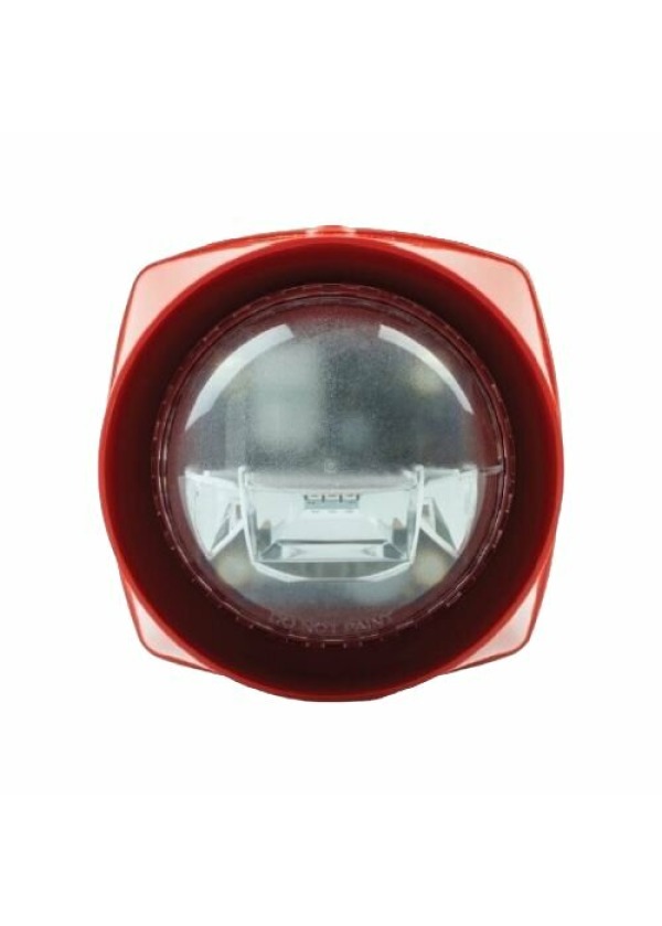 Honeywell Gent S3-S-VAD-HPR-R - S3 Loop Beslemeli Flaşörlü Siren, Kırmızı
