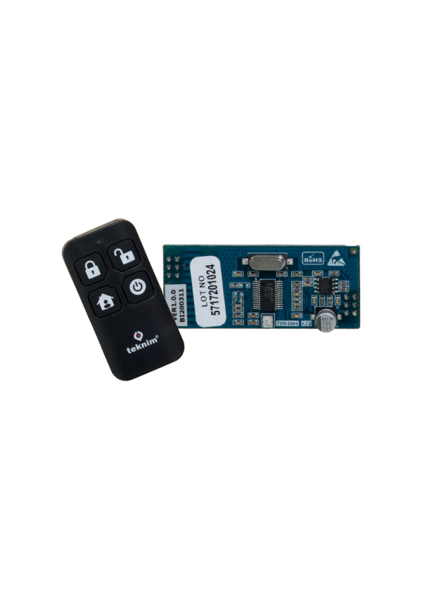 TEKNİM TSC-5717 KUMANDA ALICI MODÜL VE KUMANDA (TSK SERİSİ KEYPADLER İÇİN)