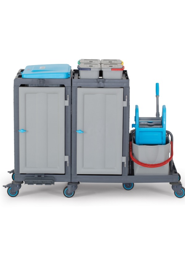 Procart 3347 Temizlik Arabası – Profesyonel ve Ergonomik Çözüm