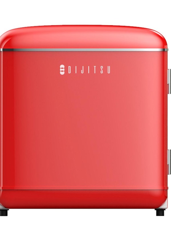Dijitsu DB80RRE Retro Kırmızı Mini Buzdolabı – 47 L Büro / Tezgah Tipi