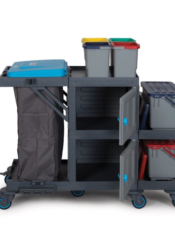 Procart 338 Temizlik Arabası – Profesyonel ve Hijyenik Temizlik Çözümü!