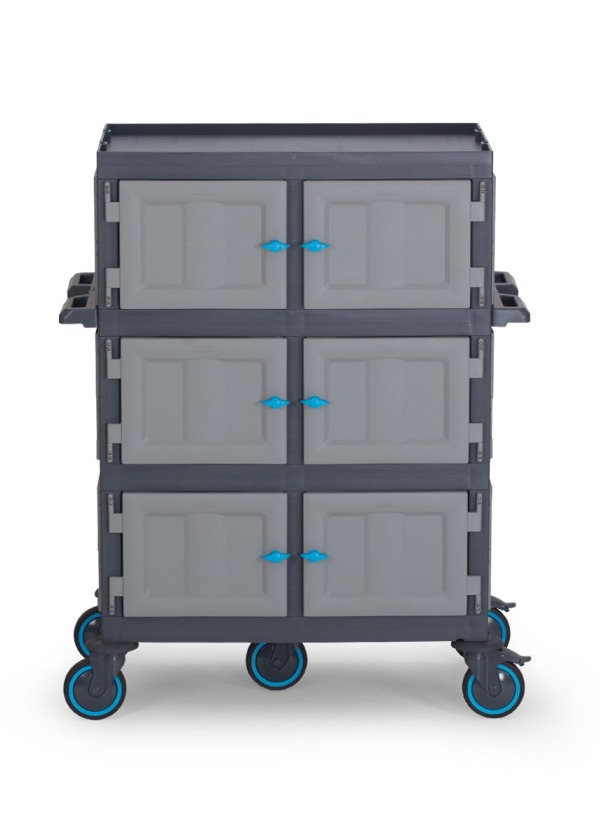 Procart 277 Endüstriyel Servis Arabası - Modüler Tasarım ile Kolay Hareket ve Sabitleme