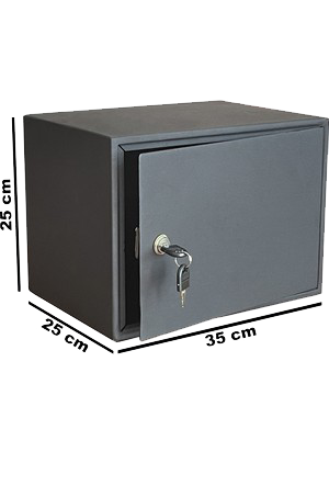 Otel Oda Kasası 25*35*25 anahtarlı