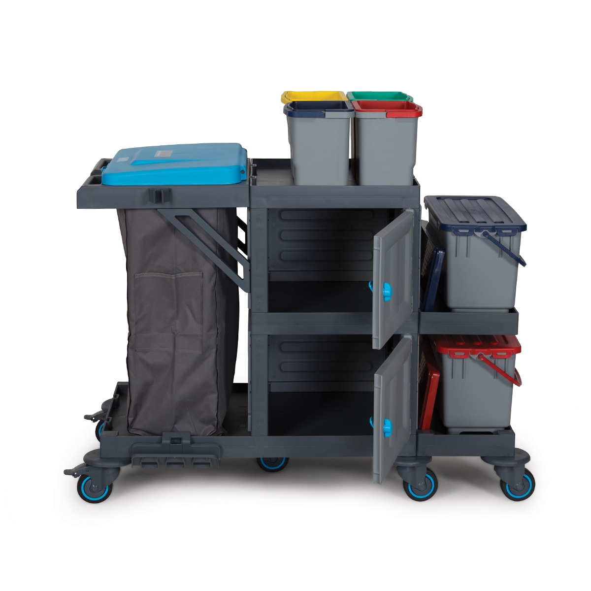 Procart 338 Temizlik Arabası – Profesyonel ve Hijyenik Temizlik Çözümü!