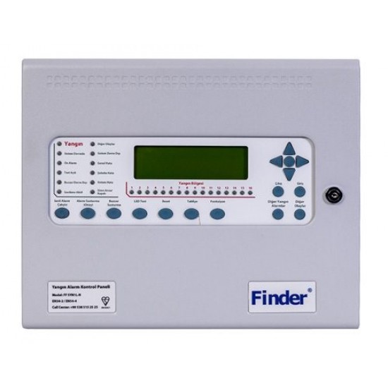 FF ONE-2L - 2 Loop Intelligent Adresli Yangın Alarm Kontrol Paneli