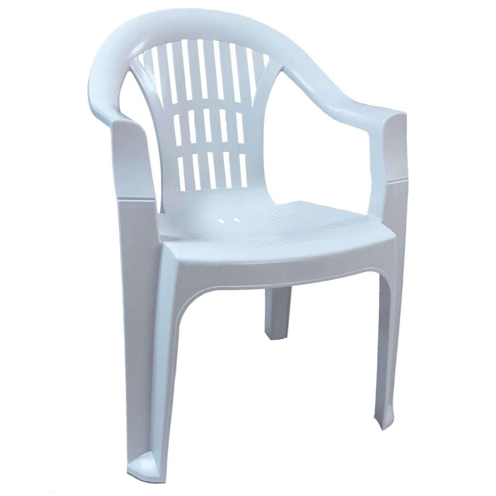 Milas Kollu Plastik Bahçe ve Balkon Sandalyesi